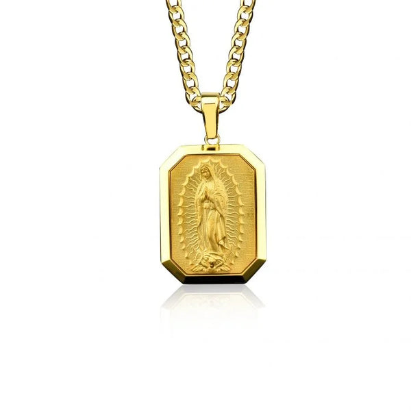 Our Lady of Guadalupe Virgin Mary Necklace