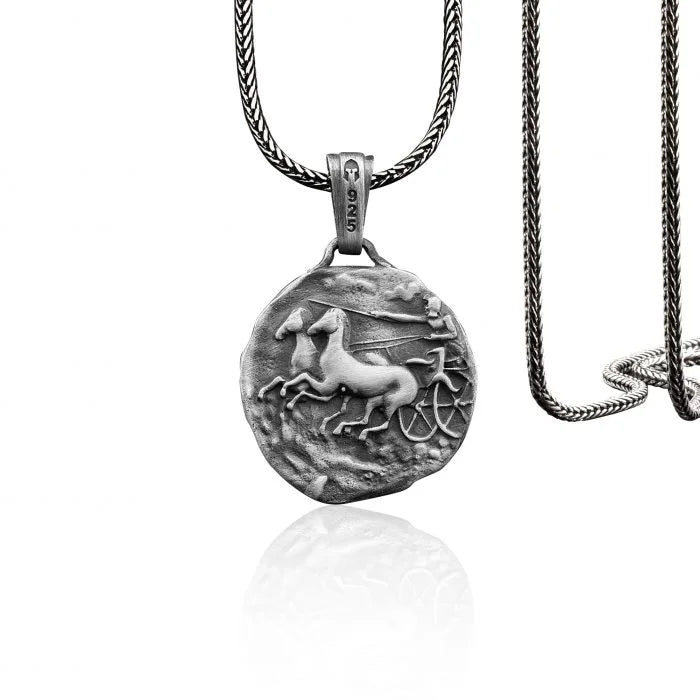 Janus Tetradrachm Coin Necklace