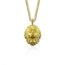 3D Angry Lion Necklace