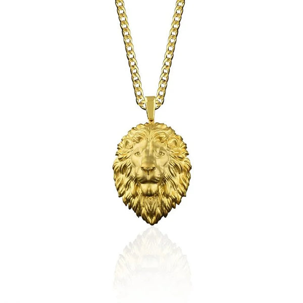 Lion Head Necklace