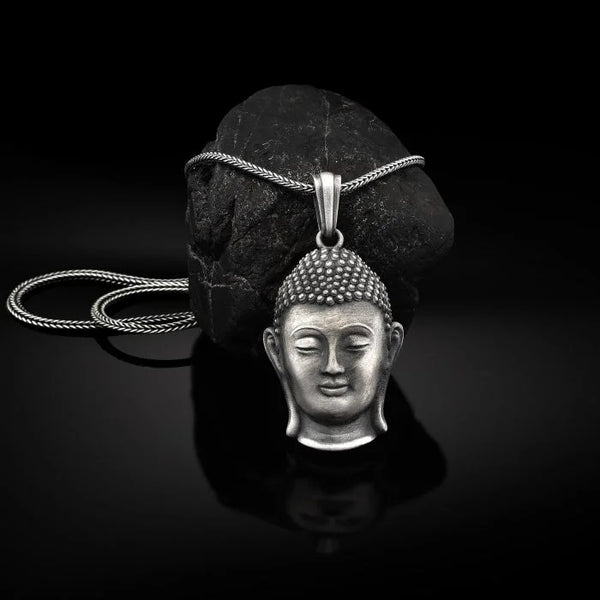 Buddha Head Necklace