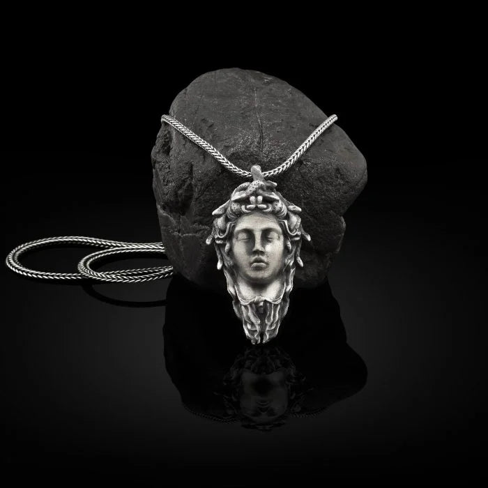 Ancient Greek Medusa Necklace