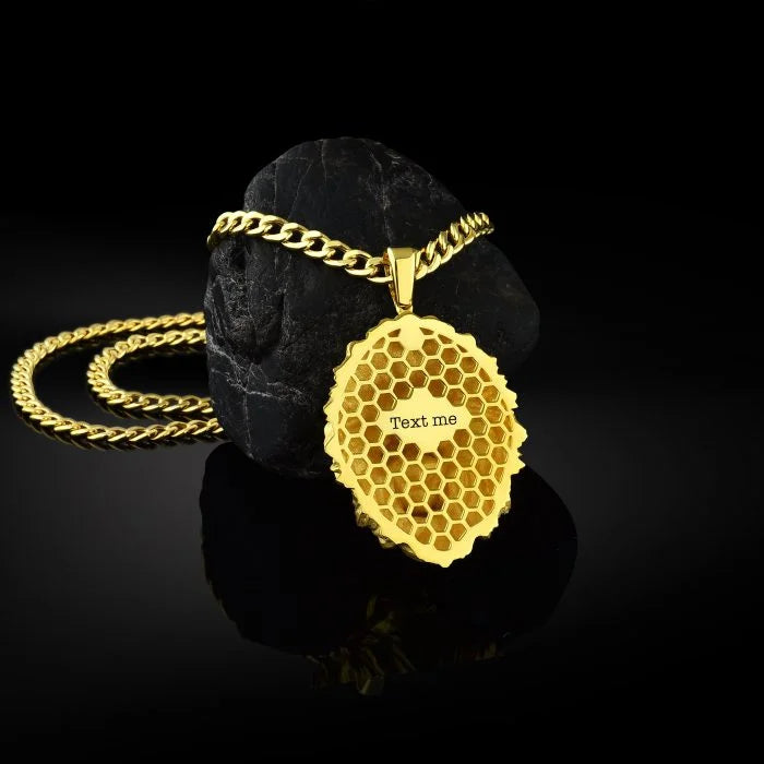 3D Angry Lion Necklace