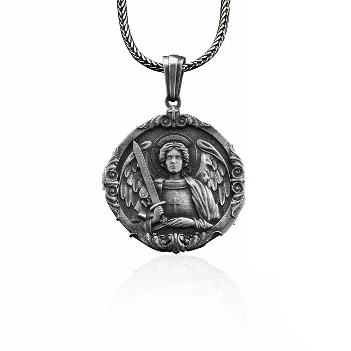 Saint Michael The Archangel Necklace