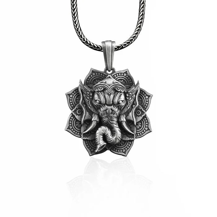 Namaste Elephant Necklace