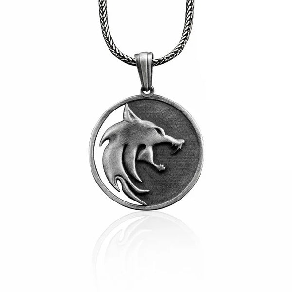 The Witcher Wolf Necklace