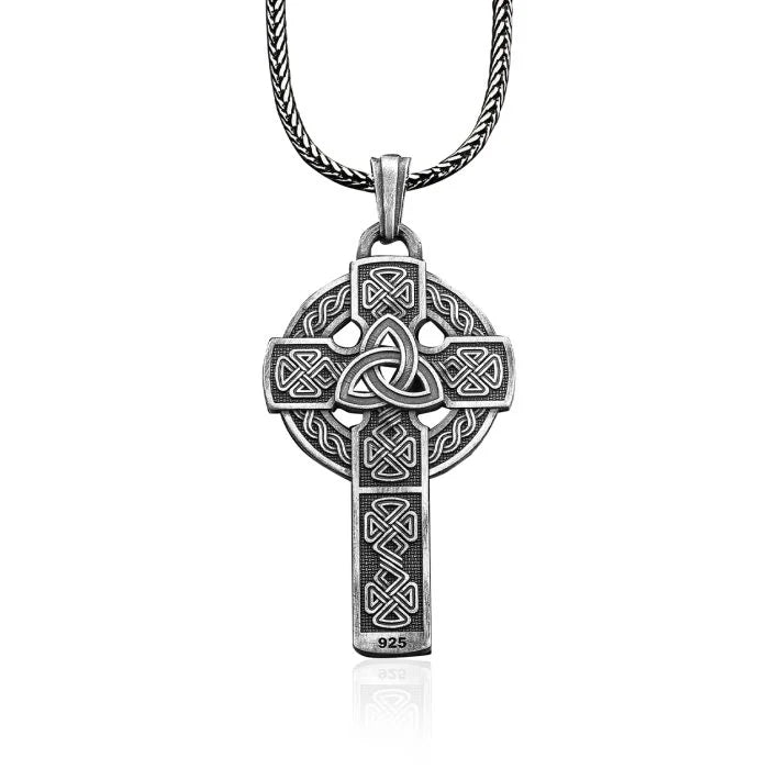 Celtic Cross Knot Necklace