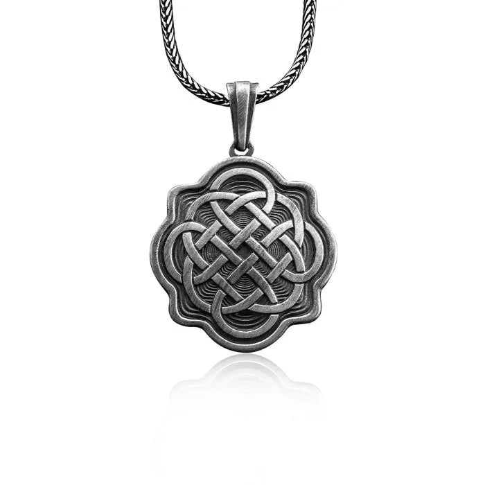 Celtic Shield Knot Viking Necklace