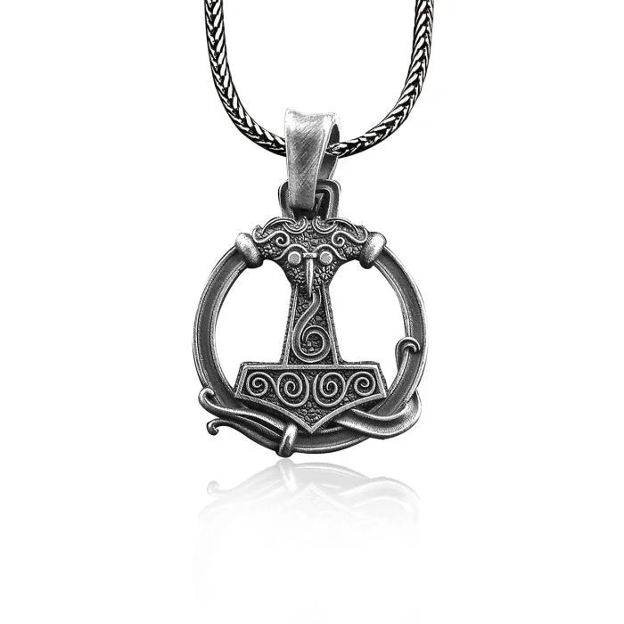 Viking Thor Hammer Necklace