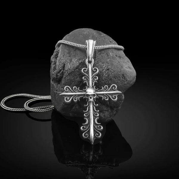 Skull Cross Necklace