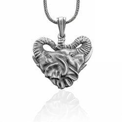 Elephant Silver Necklace