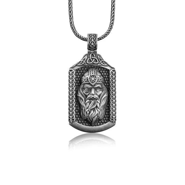 Viking God Odin Necklace