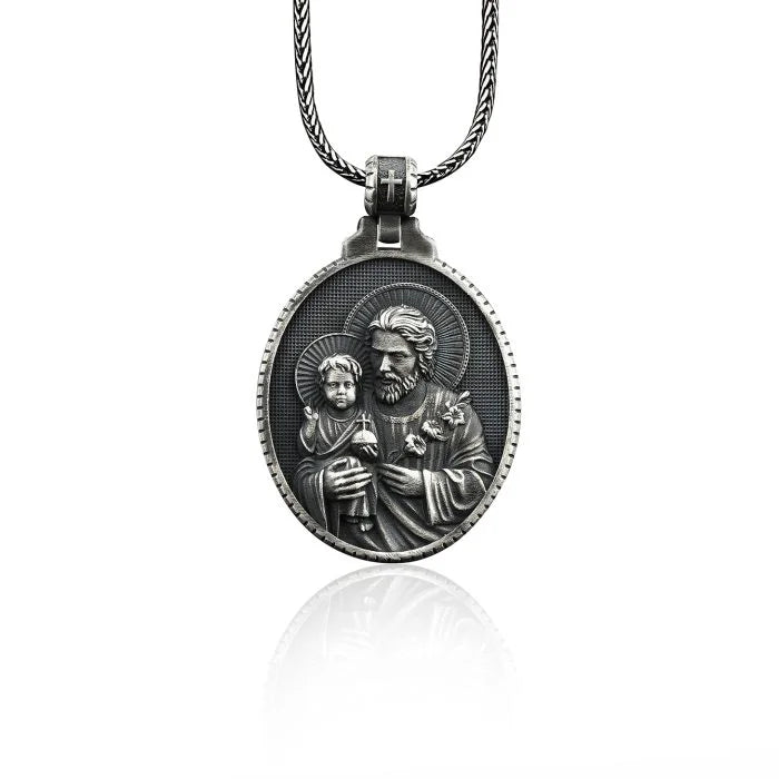 Saint Joseph Christian Necklace