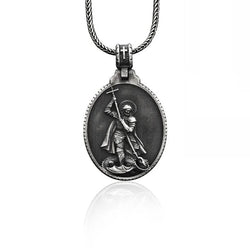 Saint George and the Dragon Necklace