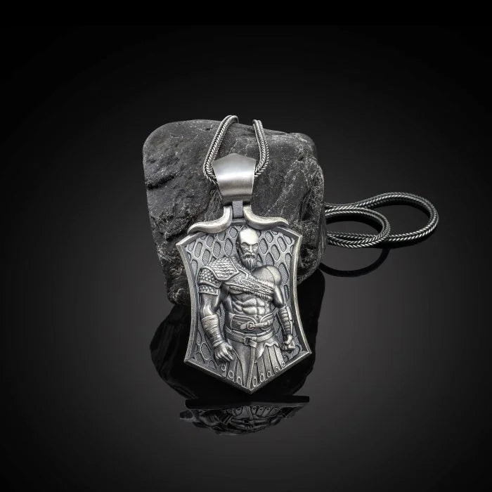 Kratos Shield Necklace