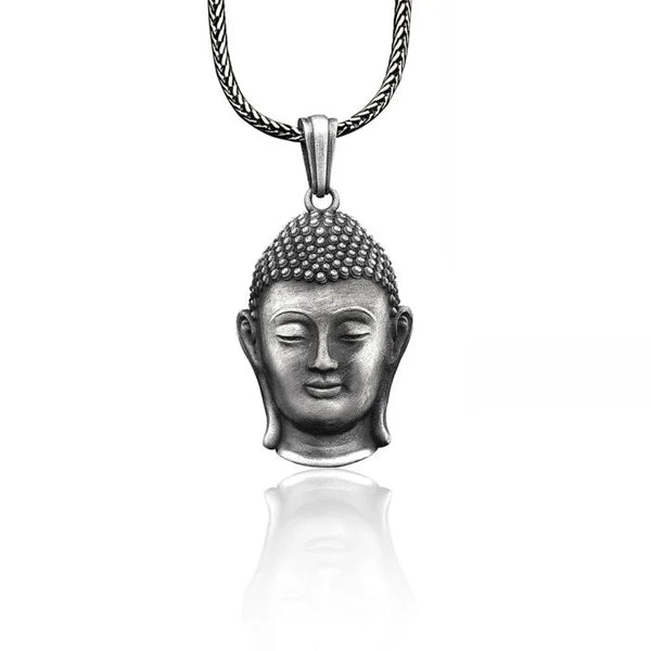 Buddha Head Necklace