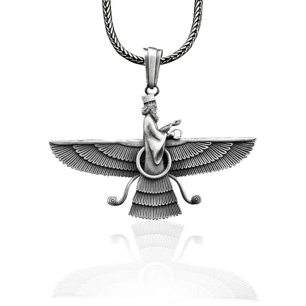 Faravahar Ahura Mazda Necklace