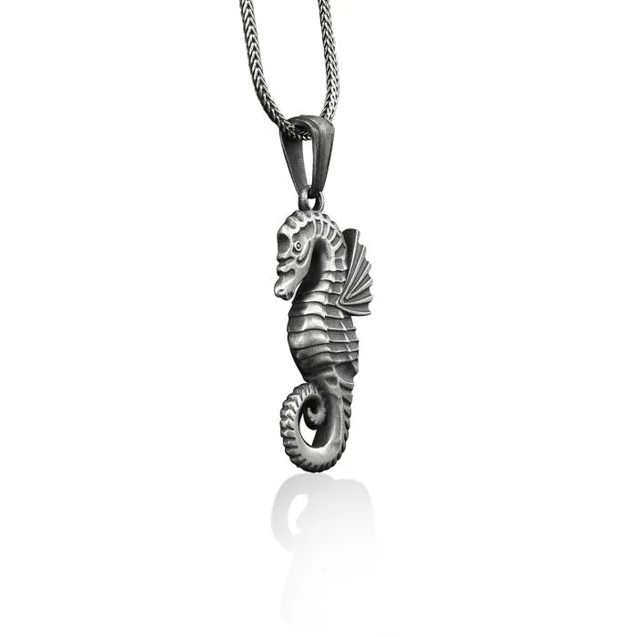 Seahorse Silver Necklace