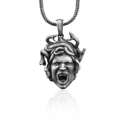 Angry Gordon Medusa Necklace