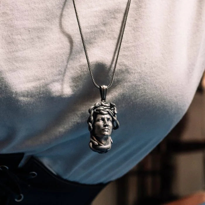 Gorgon Medusa Mythology Necklace