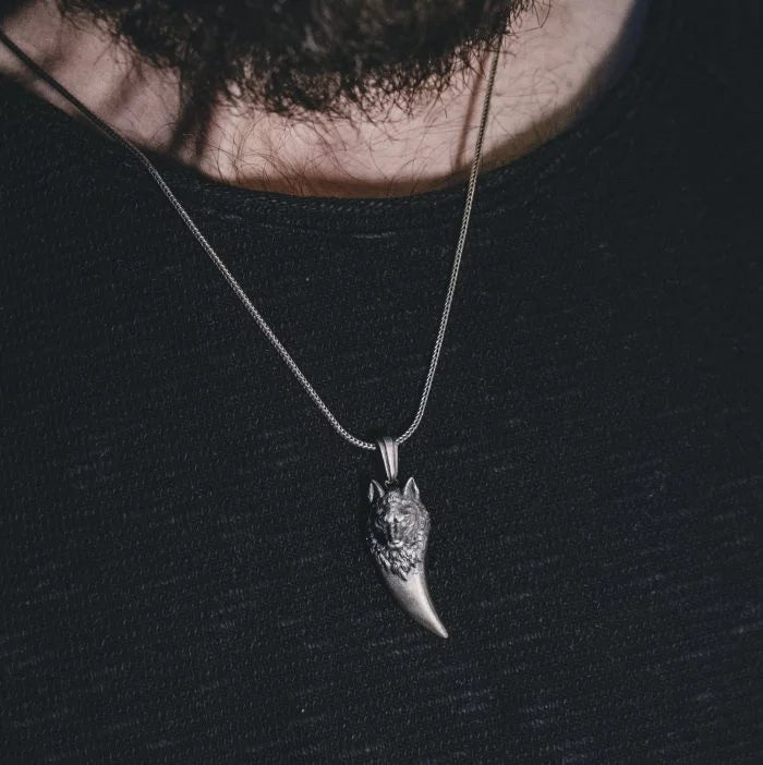 Nordic Wolf Tooth Necklace