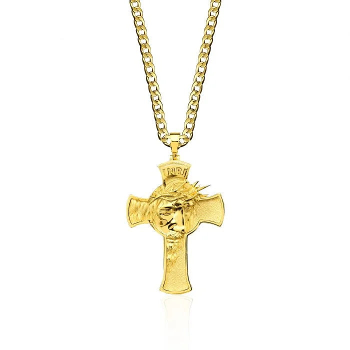 Jesus Crucifix Christian Necklace