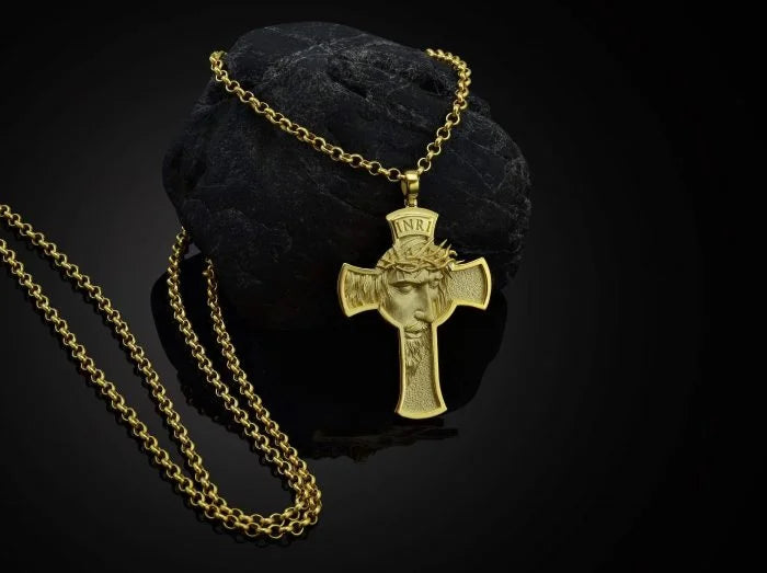 Jesus Crucifix Christian Necklace