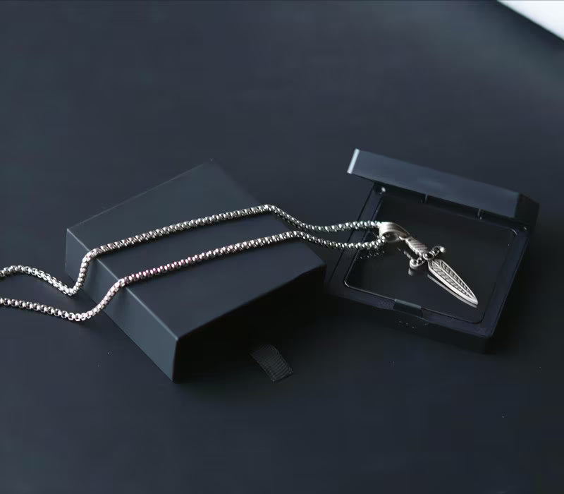 3D Scorpion Silver Necklace